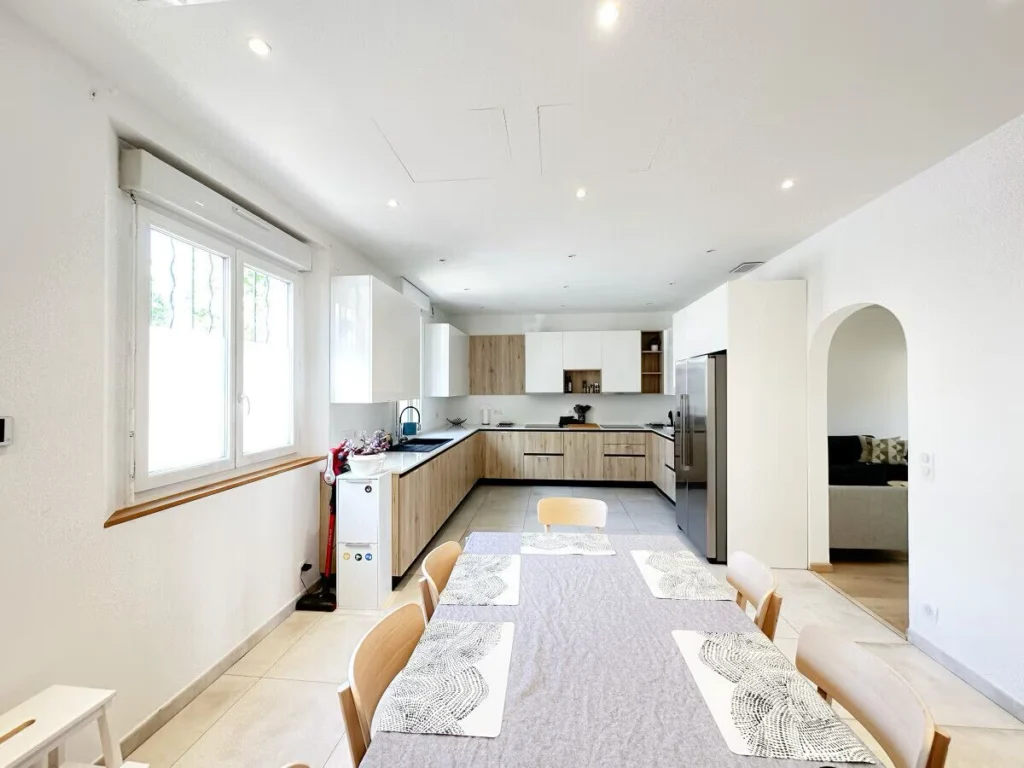 Kitchen of the 6-Bedroom Villa Cannes