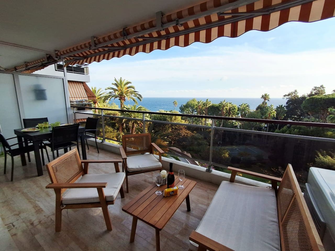 Splendide vue mer 4 pers piscine wifi clim parking - Photo 18